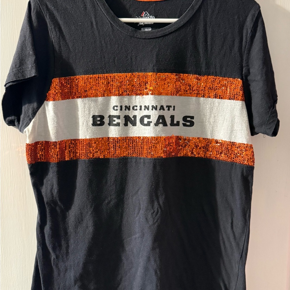 Cincinnati Bengals Black and Orange Woman’s Shirt